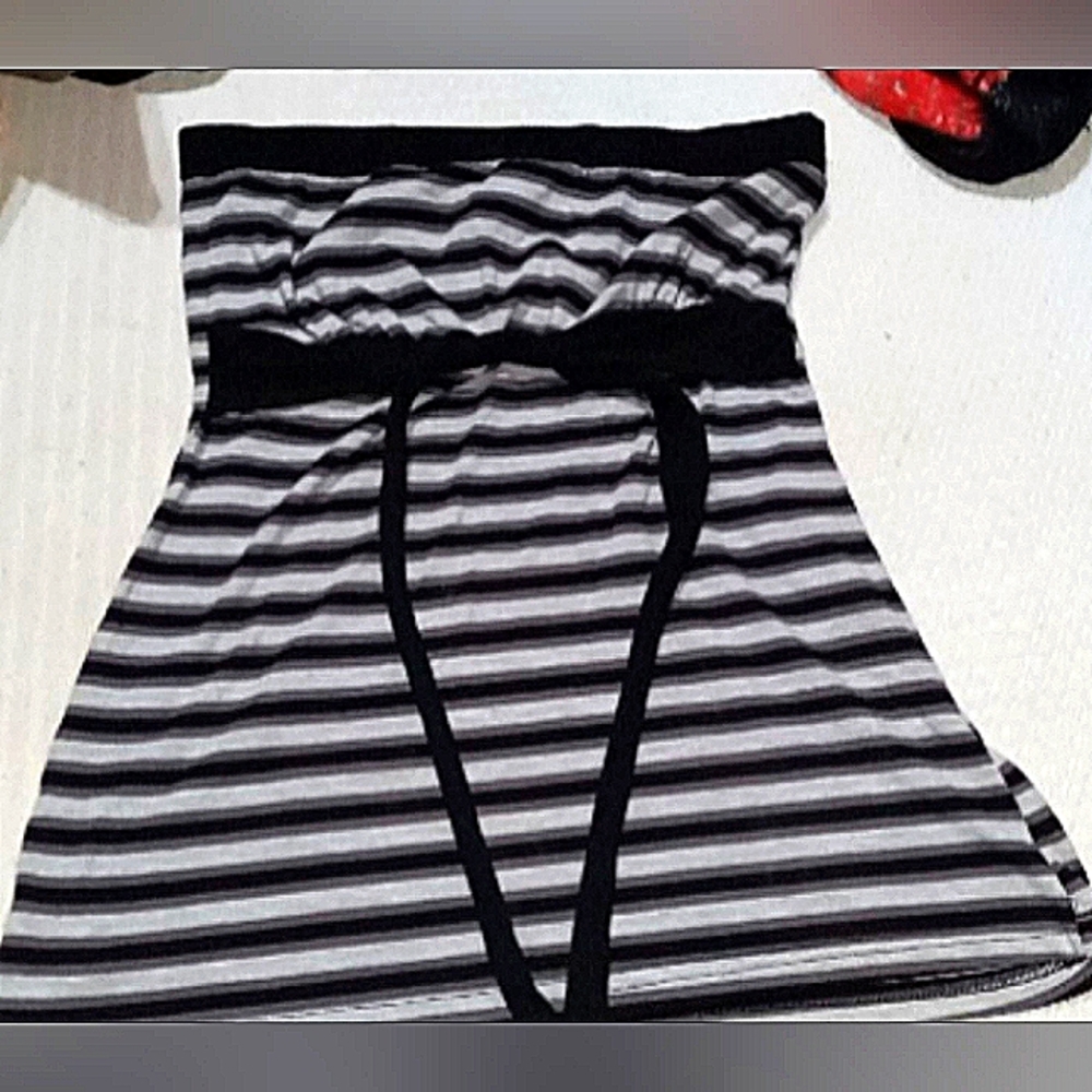 Strapless shirt